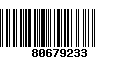 Código de Barras 80679233