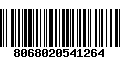 Código de Barras 8068020541264