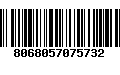 Código de Barras 8068057075732