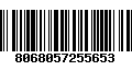 Código de Barras 8068057255653