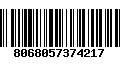 Código de Barras 8068057374217