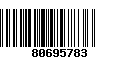 Código de Barras 80695783