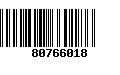 Código de Barras 80766018