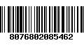 Código de Barras 8076802085462