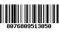 Código de Barras 8076809513050