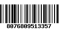 Código de Barras 8076809513357