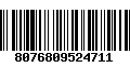 Código de Barras 8076809524711
