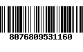 Código de Barras 8076809531160