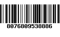 Código de Barras 8076809538886