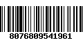 Código de Barras 8076809541961