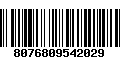 Código de Barras 8076809542029