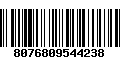 Código de Barras 8076809544238