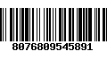 Código de Barras 8076809545891