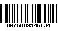 Código de Barras 8076809546034