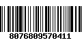 Código de Barras 8076809570411