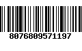 Código de Barras 8076809571197