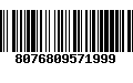 Código de Barras 8076809571999