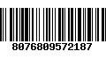 Código de Barras 8076809572187