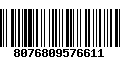 Código de Barras 8076809576611