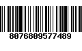 Código de Barras 8076809577489