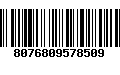 Código de Barras 8076809578509