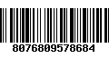 Código de Barras 8076809578684