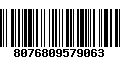 Código de Barras 8076809579063