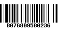 Código de Barras 8076809580236