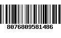 Código de Barras 8076809581486