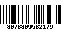 Código de Barras 8076809582179