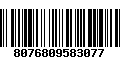 Código de Barras 8076809583077