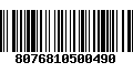 Código de Barras 8076810500490