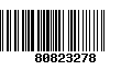 Código de Barras 80823278