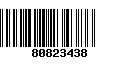 Código de Barras 80823438