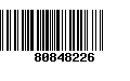 Código de Barras 80848226