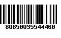 Código de Barras 80850035544460