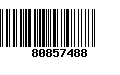 Código de Barras 80857488