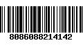 Código de Barras 8086088214142