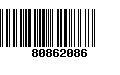 Código de Barras 80862086