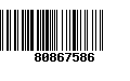 Código de Barras 80867586