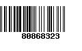 Código de Barras 80868323