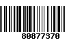 Código de Barras 80877370