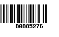 Código de Barras 80885276