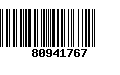 Código de Barras 80941767