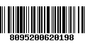 Código de Barras 8095200620198