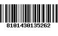 Código de Barras 8101430135262