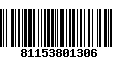 Código de Barras 81153801306