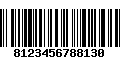 Código de Barras 8123456788130