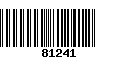 Código de Barras 81241