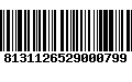 Código de Barras 8131126529000799